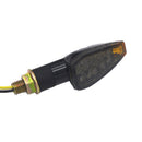 Lot 1* Motorcycle Motorbike Smoke 14 LED Turn Signal Amber Lights Lamp Indicator