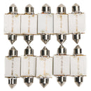 10x Festoon 36mm 12V C5W Car COB LED Light Reading Dome Map Interior bulb EQT