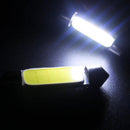 10x Festoon 36mm 12V C5W Car COB LED Light Reading Dome Map Interior bulb EQT