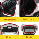 5M  L Type Car Seal Door Hood Trim Edge Elasticity Moulding Rubber Weatherstrip