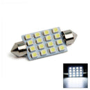14x White LED Interior Package Kit For T10 36mm Map Dome License Plate Lig CNA