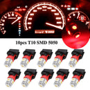 For Instrument Gauge Cluster Dash Light W/ Sockets T10 SMD 194 LED Bulb DWZ
