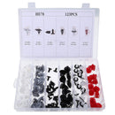 123X Wheel Arch Trim Clips Side Door Clips For BMW MINI COOPER R50 R52 R53 NYE