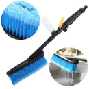 Blue Cars Wash Brush Water Spray Cleaning ToolS Soft Bristle Switch Foam  TGX
