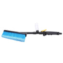 Blue Cars Wash Brush Water Spray Cleaning ToolS Soft Bristle Switch VLT IPP