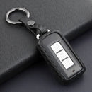 Fiber CAR Key Holder Accessories For Mitsubishi ASX Outlander Lancer RVR 1X ZAP