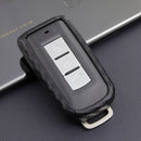 Fiber CAR Key Holder Accessories For Mitsubishi ASX Outlander Lancer RVR 1X ZAP