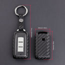 Fiber CAR Key Holder Accessories For Mitsubishi ASX Outlander Lancer RVR 1X ZAP