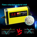 CarS Motorcycle Battery Charger 12V 2A Full Automatic 3Stages Lead Acid AGM GEL