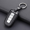 Matt Carbon Fiber Previous Smart Car Key Case Holder Protector For Hyund