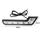 Car Auto Daytime Running Light 6LED DRL Fog Drive Daylight White Head Lamp HSP