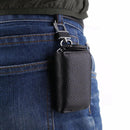 Black PU Leather Universal Key Fob Holder Bag Cover Key Case For Car DML
