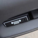 19pcs Kit Non-slip Car Door Slot Mat Pad Cup Holder For 2018 Jeep Wrangler YM