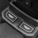 19pcs Kit Non-slip Car Door Slot Mat Pad Cup Holder For 2018 Jeep Wrangler YM