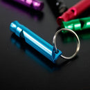 15Pcs Mixed Aluminum Emergency Survival Whistle for Camping Hiking Outdoor sad