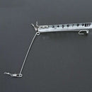 10x Stainless Steel Fishhook Automatic Device Trap Fishing Hook Tool Acces