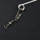 10x Stainless Steel Fishhook Automatic Device Trap Fishing Hook Tool Acc IIS