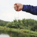 10x Stainless Steel Fishhook Automatic Device Trap Fishing Hook Tool Acces