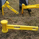 2x Camping Tent Hammer Knocking Nail Awning CanopyTent Peg Hammer Portabl UNG