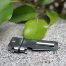 6pcs Folding Bidirectional Planer Can Opener Stainless Steel Outdoor Multi-Tool