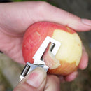 6pcs Folding Bidirectional Planer Can Opener Stainless Steel Outdoor Multi-Tool