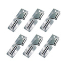 6pcs Folding Bidirectional Planer Can Opener Stainless Steel Outdoor Multi-Tool
