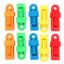 10x Tent Plastic Clip Canopy Clip  Wind Rope Clamp Awnings Outdoor Campin g g