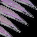 10pcs Unpainted Hard Bait Blank Crankbait Wobblers Fishing Lure Bodies Tackle hr