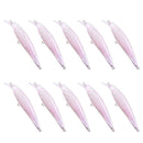 10pcs Unpainted Hard Bait Blank Crankbait Wobblers Fishing Lure Bodies Tac LEY