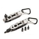 Multi-Function Pocket EDC Stainless Driver Hex Bit Portable Compact Wrench