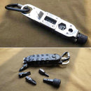 Multi-Function Pocket EDC Stainless Driver Hex Bit Portable Compact Wrench