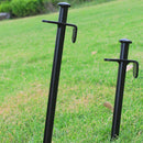 2pcs Camping Tent Pegs Nail Outdoor Beach Camping Pegs Stakes Ground Nail NCN