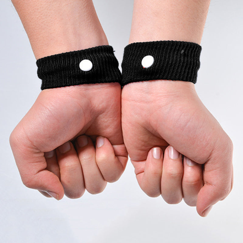 20 Pcs Anti-Motion Car Wristband Adjustable Travel Reusable Wrist Strap Car UAU