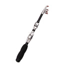 Mini Pocket Fish Pen Shape Aluminum Alloy Fishing Rod Pole Reel Portable