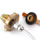 Portable Camping Stove Use Burner Gas Propane Refill Adapter Flat Tank GZU