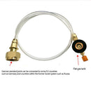 Outdoor Gas Stove Refill Adapter Burner LPG Flat Cylinder Coupler Bottle GYA