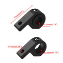 Black Motorcycle Modified Parts Anti-collision Bar Guardrail for Fog Light AXX