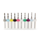 10Pcs 1.5mm-2.4mm PCB Drill Bits Print Circuit Board Carbide Mini Micr HAO