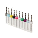 10Pcs 1.5mm-2.4mm PCB Drill Bits Print Circuit Board Carbide Mini Micr HAO