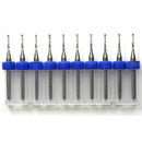 10pcs 1.5mm Tungsten Steel PCB Carbide End Mill Printed circuit board cx