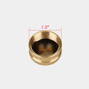 4 Pieces Home Garden Hose 3/4" Inch Female End Fitting Cap Brass Spigot Cap
