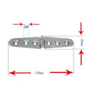 316 Stainless Steel Marine Boat Casting Long Strap Hinge Cabin dfs UPO