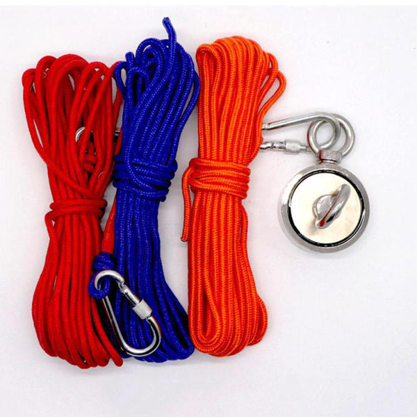 Double-Sided Fishing Magnet Round Pulling Force Super Strong Neodymium Fish CML