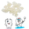 Dental Anterior Film Molar Teeth Temporary Crown Patch Porcelain Material  Lsf