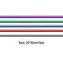 10pcs Car Auto Air Outlet Decorative Strip Moulding Trim Decor Flexible Chrome e