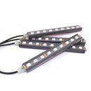 12V Car Interior RGB LED Strip Lights Foot Atmosphere Light Remote Control