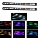 12V Car Interior RGB LED Strip Lights Foot Atmosphere Light Remote Control
