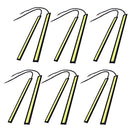 12pcs Waterproof Blue DRL LED Strip Lights Bars Camping Caravan Boat Car Light