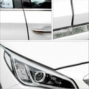 2x 5M Door Anti-Collision Strip Car Edge Guards Strip Trim Molding Carbon Fiber