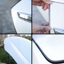 2x 5M Door Anti-Collision Strip Car Edge Guards Strip Trim Molding Carbon Fiber